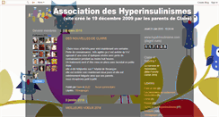 Desktop Screenshot of hyperinsulinisme.com